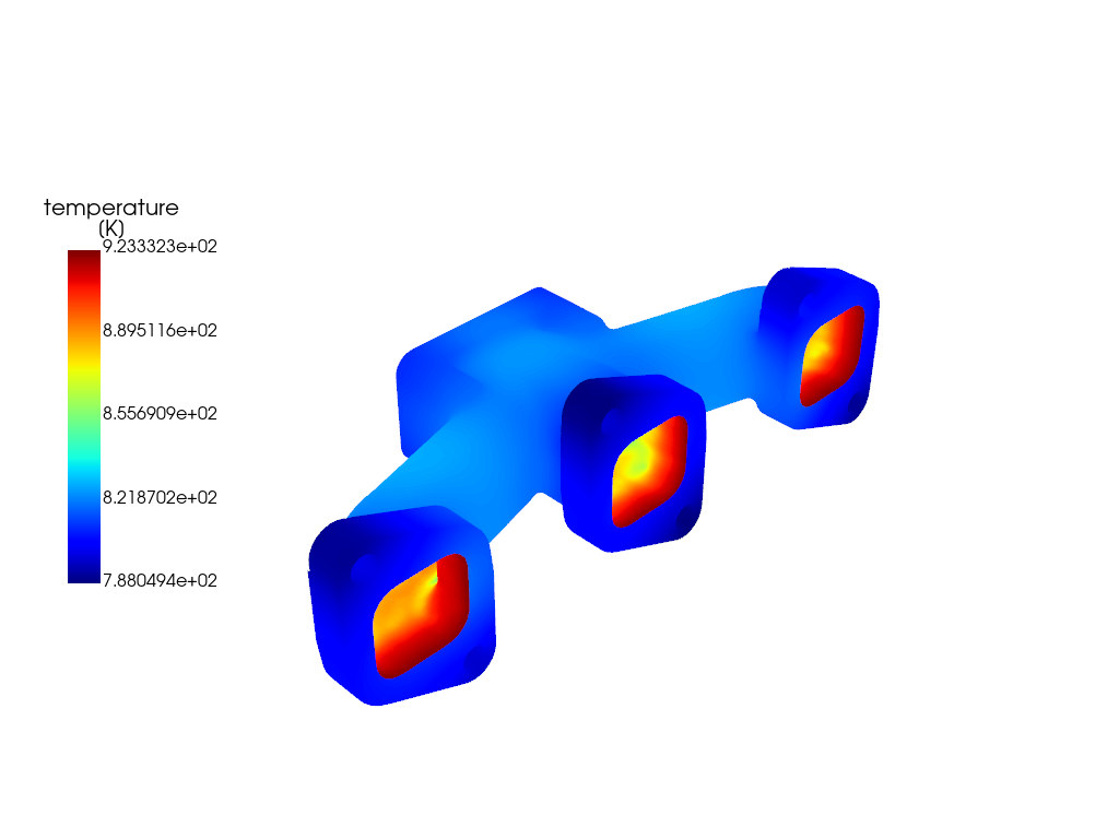 post processing exhaust manifold